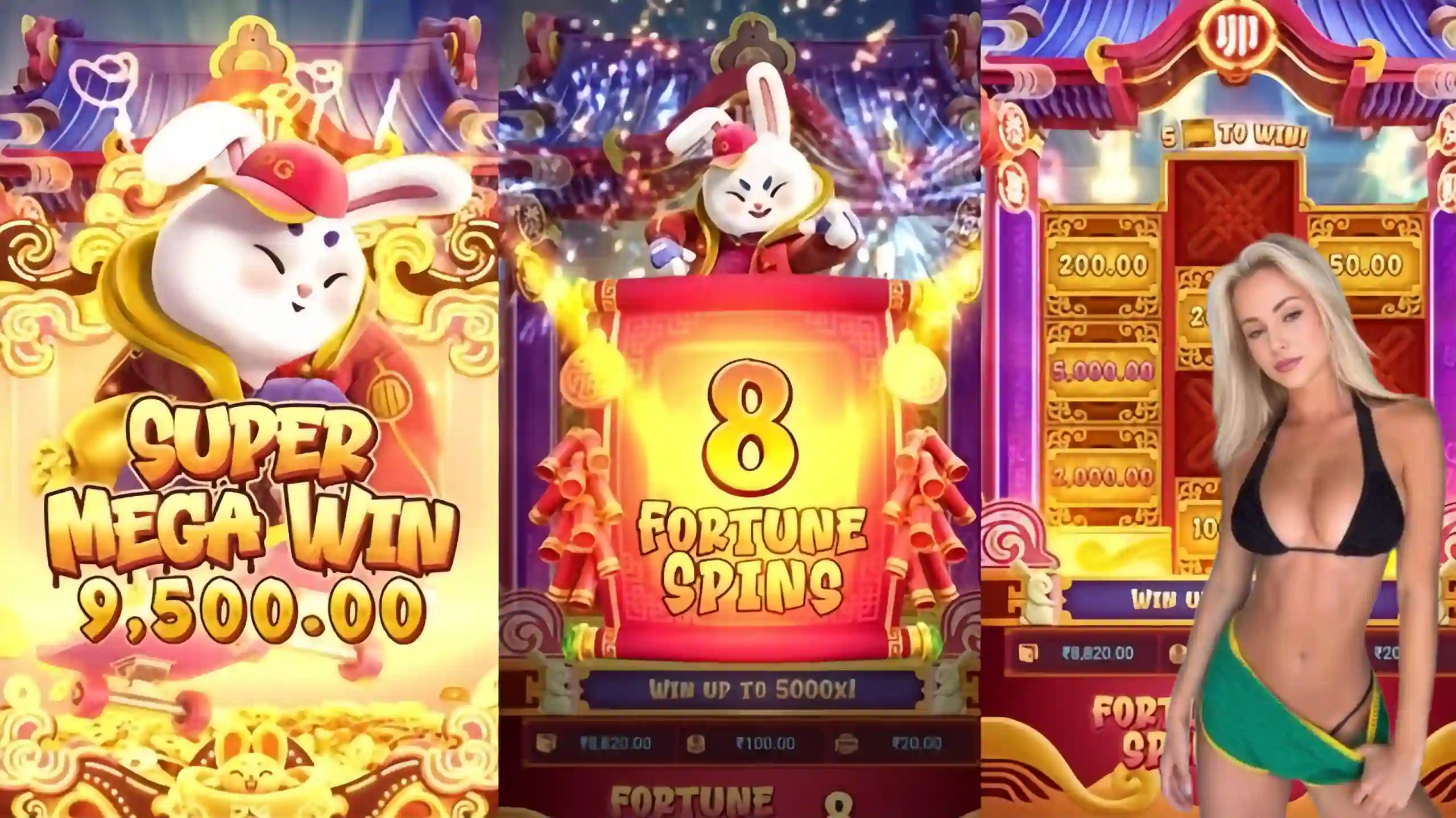 Wild Expansivo Fortune Rabbit 0066bet - Coelho Dourado que Expande